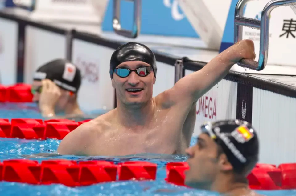 Андрей Калина завоевал третье золото на Паралимпиаде в Токио / Фото: https://twitter.com/Paralympics