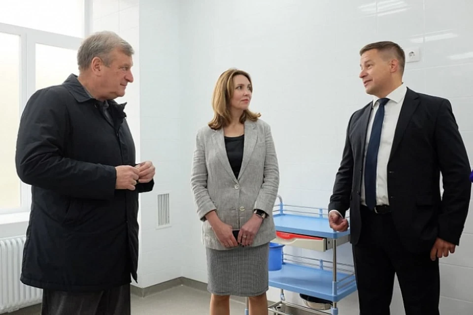 Игорь Васильев оценил преображения в Больнице скорой помощи после ремонта. Фото: kirovreg.ru
