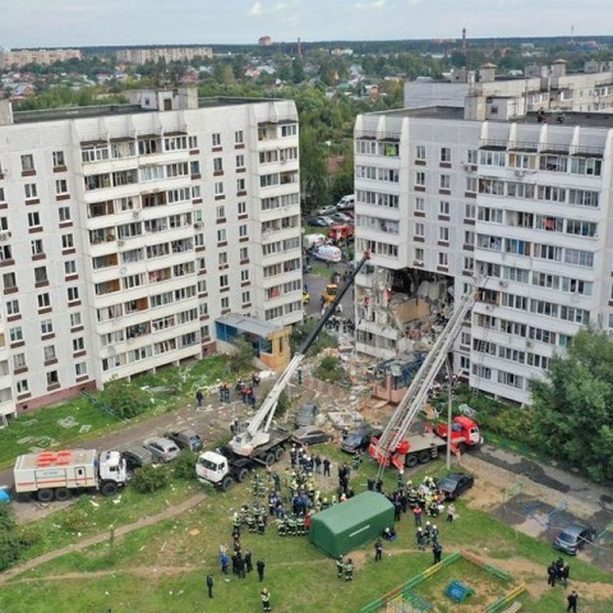 Одной из жертв взрыва газа в Ногинске стал главный водолаз Центра  подготовки космонавтов - KP.RU