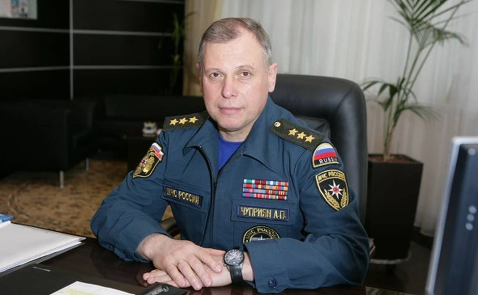 Генерал-полковник внутренней службы Александр Чуприян Фото: МЧС России