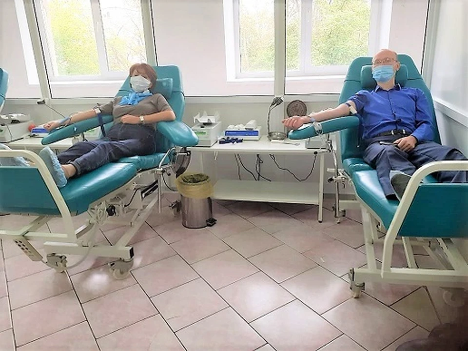 В Рязанском отделении Сбербанка прошла традиционная акция «День донора».