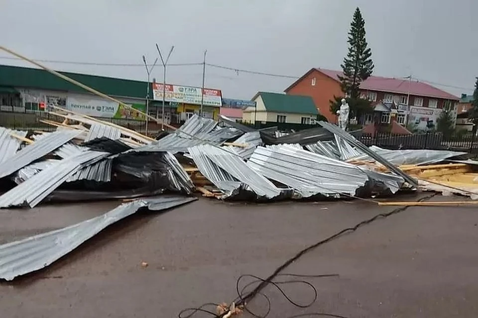 Режим ЧС в Башкирии вводили, в том числе, из-за ураганного ветра