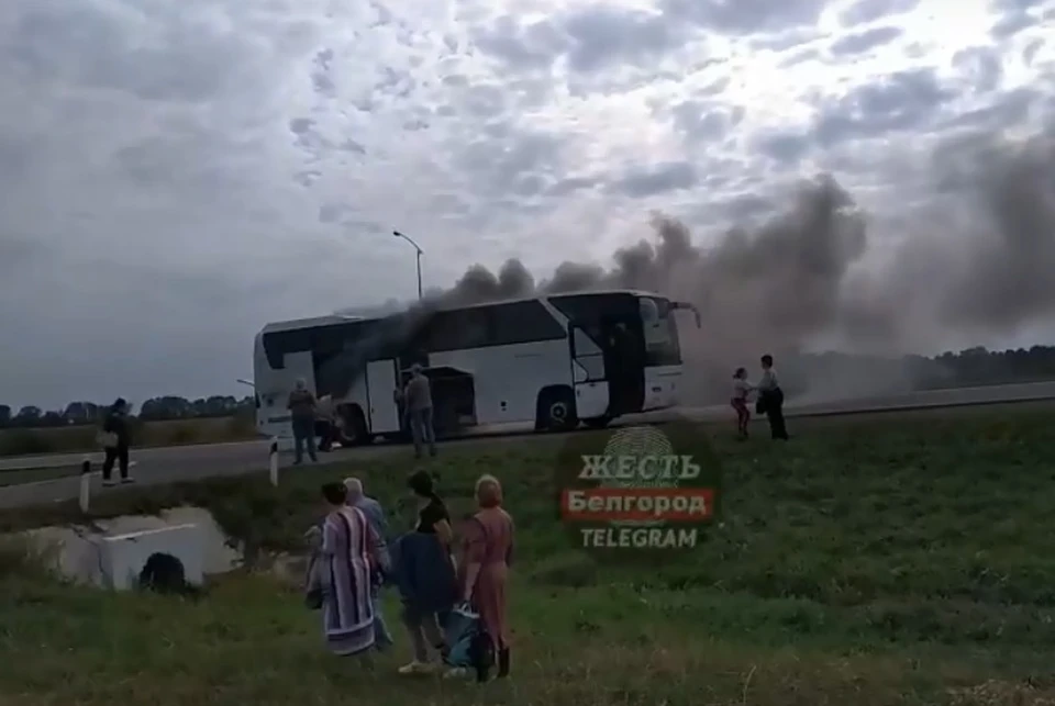 Во время происшествия, к счастью, никто не пострадал. Фото: телеграм-канал жесть Белгород