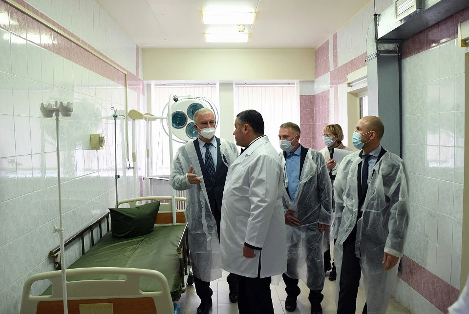 Губернатор во время рабочей поездки в Нелидовский городской округ посетил центральную районную больницу.