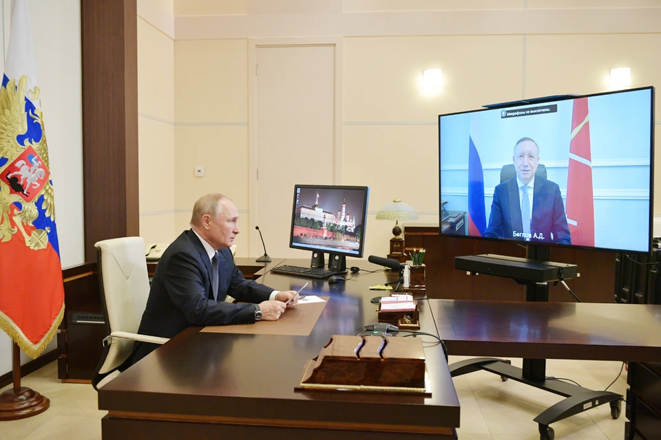 Президент предложил Беглову поддержать блокадников разовой выплатой в 50 тысяч рублей. Фото: Алексей Дружинин/ТАСС