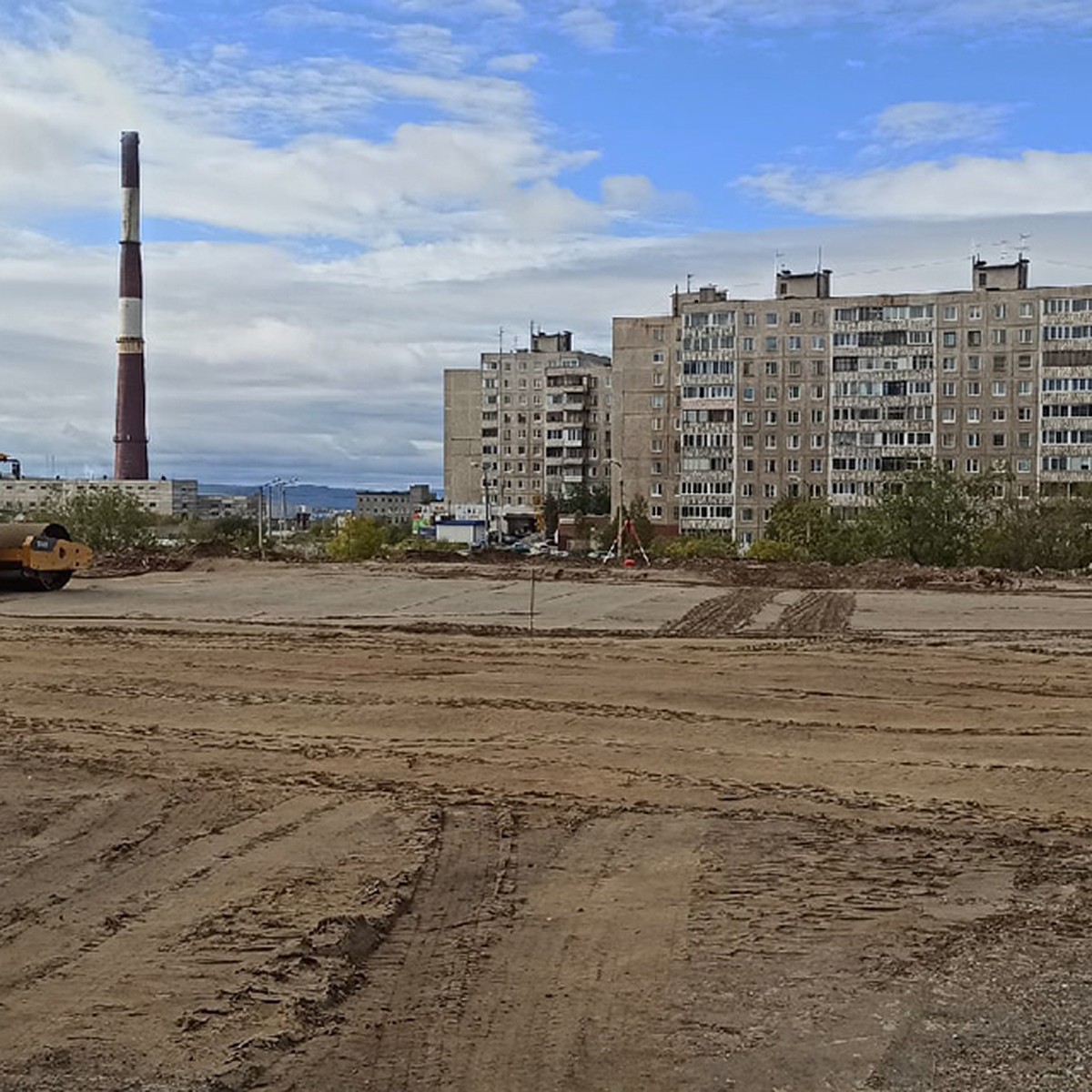 В Мурманске рядом с будущими домами под расселение из Больничного городка  строят гипермаркет - KP.RU