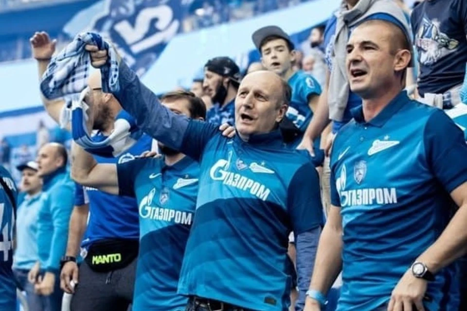 Сергей Герасимец (в центре) был любимцем петербургских болельщиков. Фото: пресс-служба футбольного клуба «Зенит»