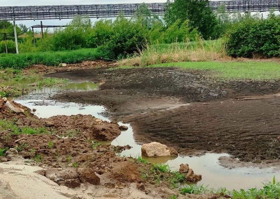 На участке "РусВинила" нашли отходы. Фото: Межрегиональное Управление Росприроднадзора по НО и республике Мордовия
