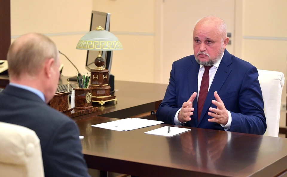 Губернатор Кузбасса попросил президента поддержать строительство аэропорта в Шерегеше. Фото: АПК.