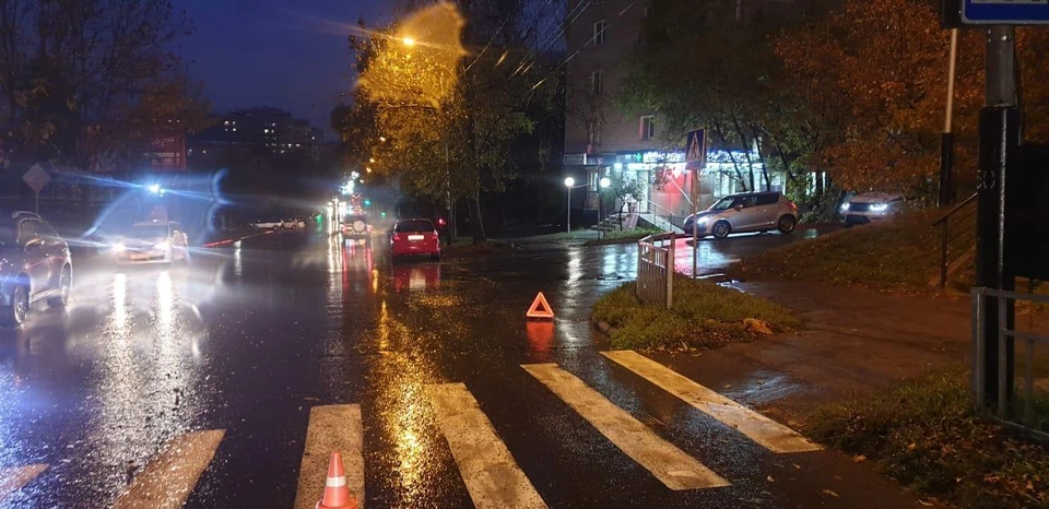 Трех детей сбили в Хабаровске 3 октября