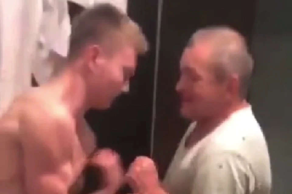 Пьяный тренер по дзюдо с Сахалина полез с кулаками на спортсменов Хабаровского края. Фото: скриншот с видео.