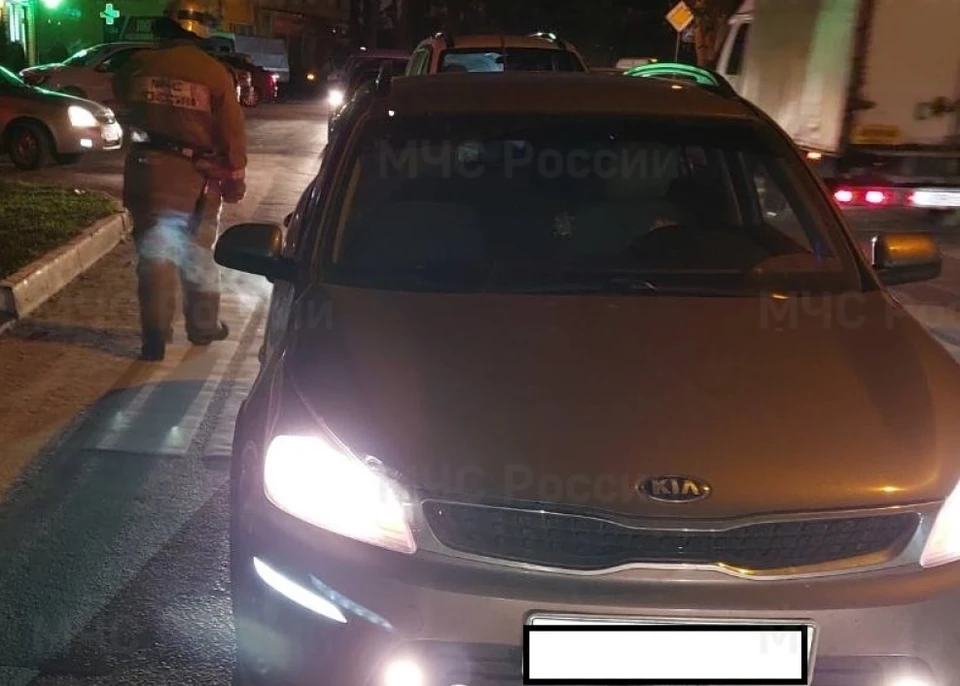 Фото с места аварии.