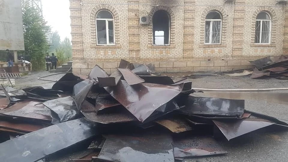 Пожар полностью потушен.