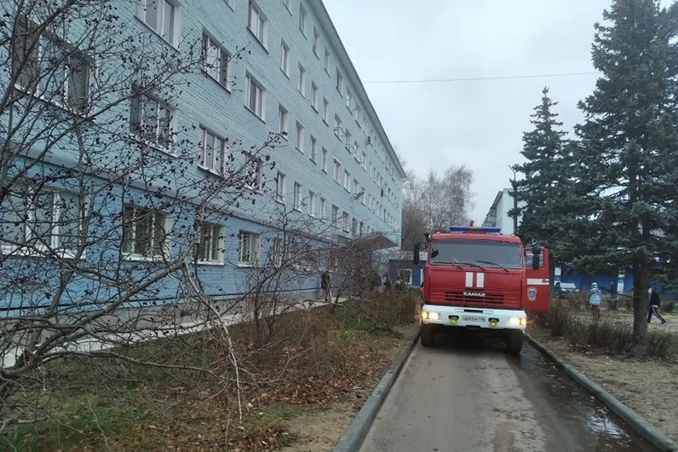 Возгорание произошло на четвертом этаже.