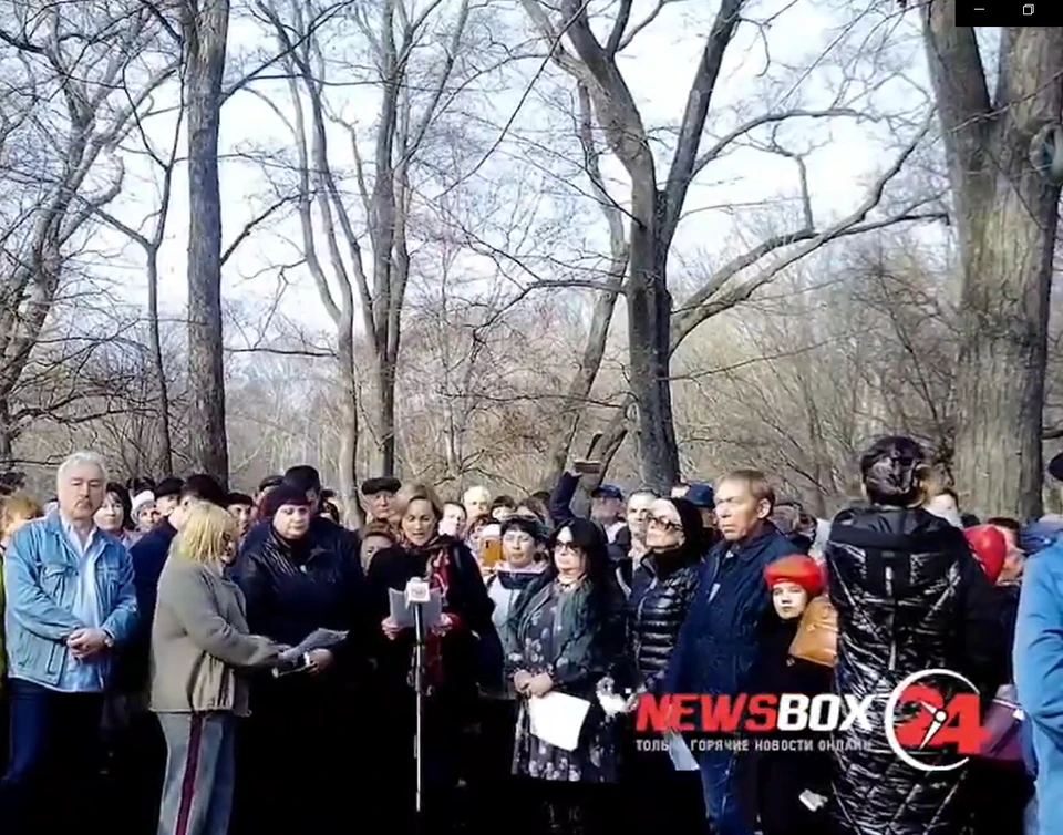 Жители записали массовое видеобращение. Фото: принтскрин, @newsbox24.tv_