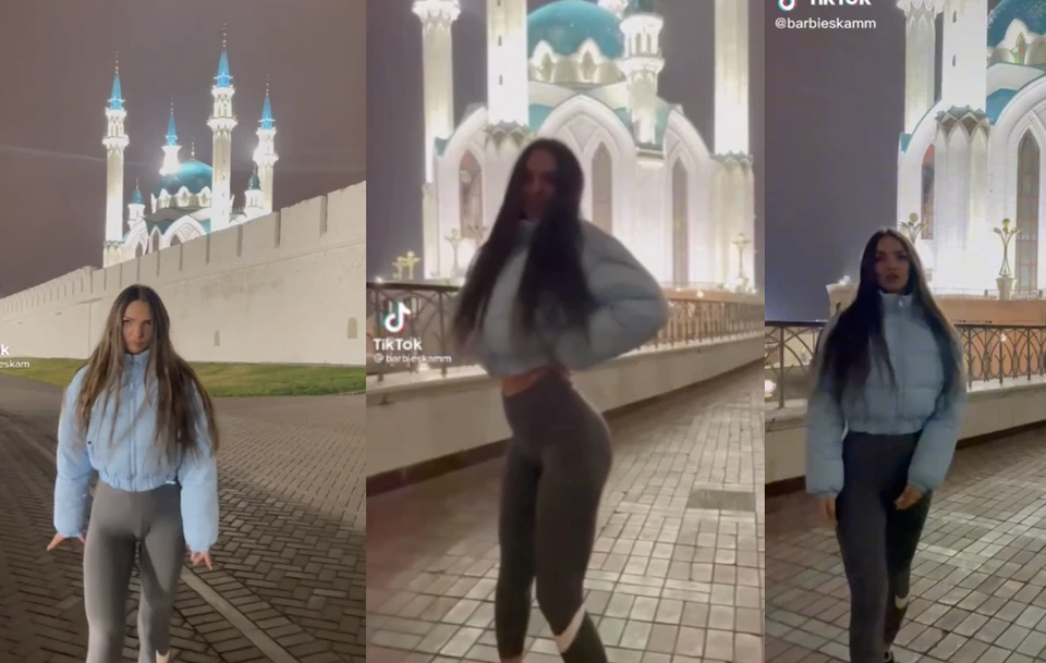 Девушка надела облегающие лосины и сняла реакцию людей на видео