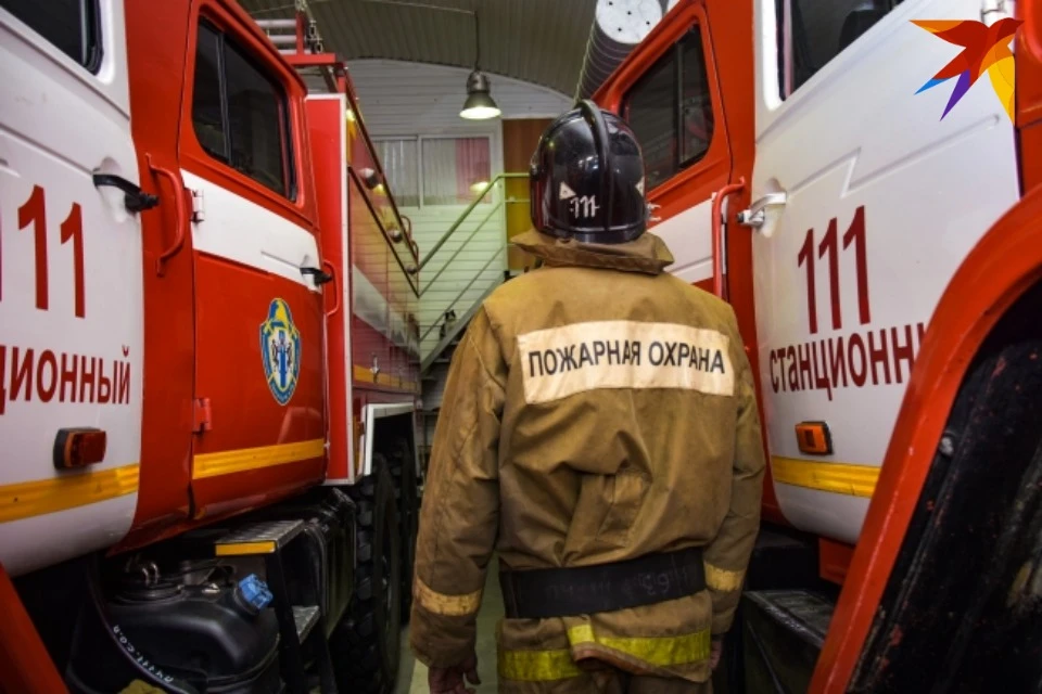 На месте пожара работало одно пожарно-спасательное подразделение.