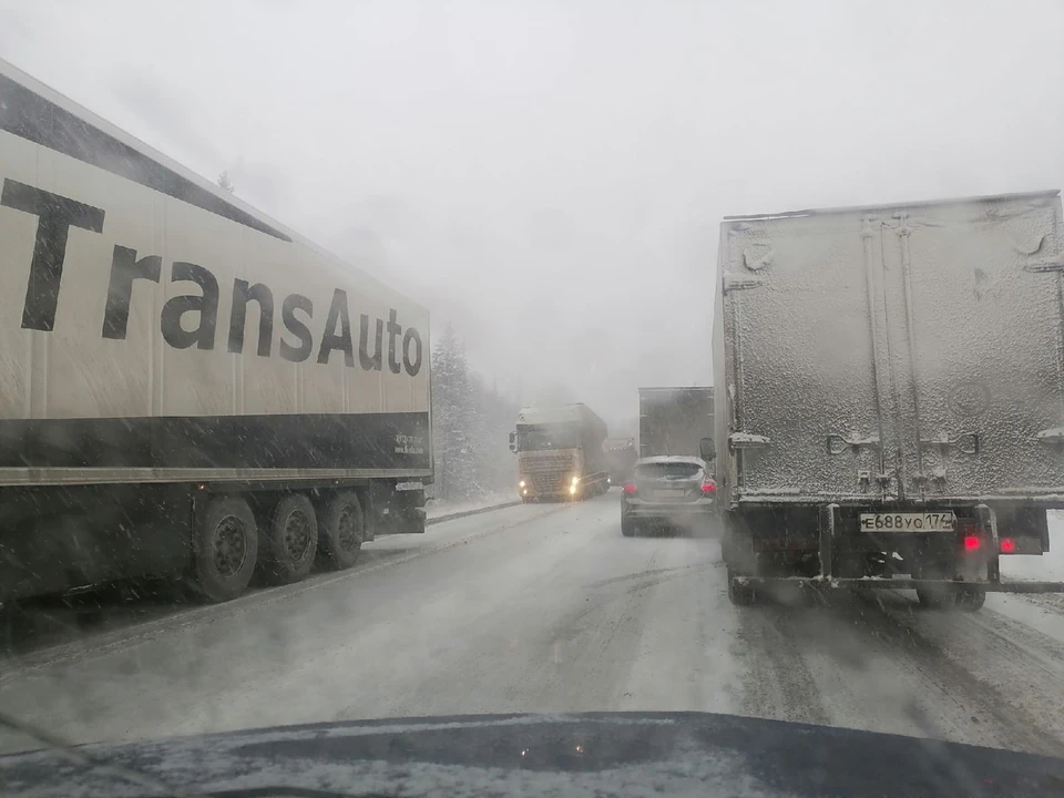 Фото: Трасса М5 Уфа - Челябинск/vk.com