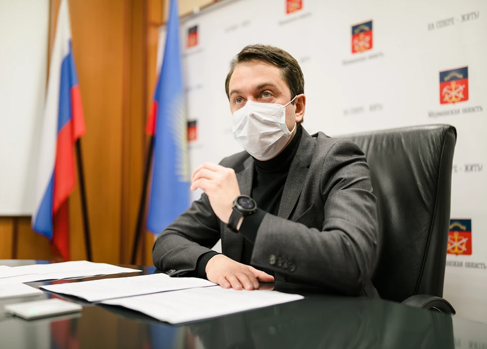 Андрей Чибис с 17 ноября начнет проводить встречи в очном режиме. Фото: правительство Мурманской области