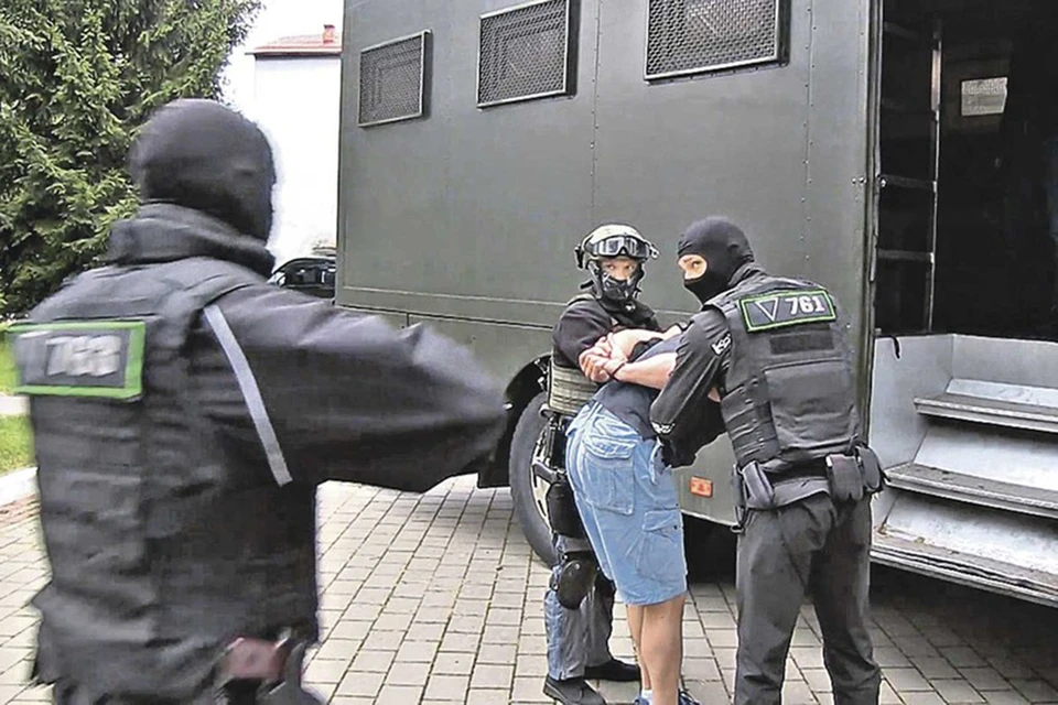 В июле 2020 года власти Белоруссии показали видеоролик о задержании 33 российских граждан.