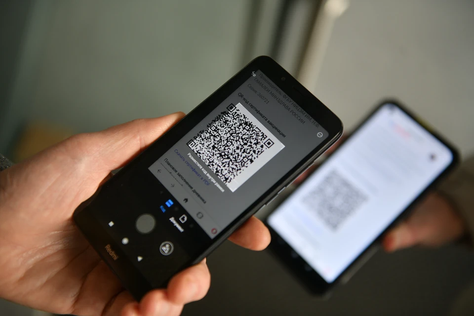 Кузбассовцы с QR-кодом предлагают свои платные услуги.