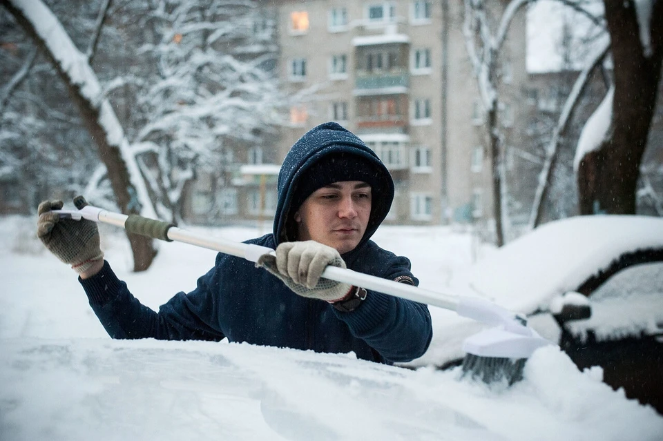 Будьте осторожны, на улице сильный снег