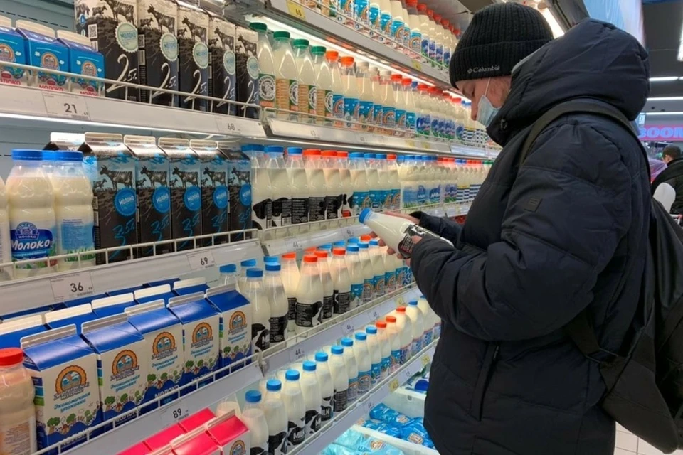 Покупатели в магазинах Приморья обнаружили необычный кефир.