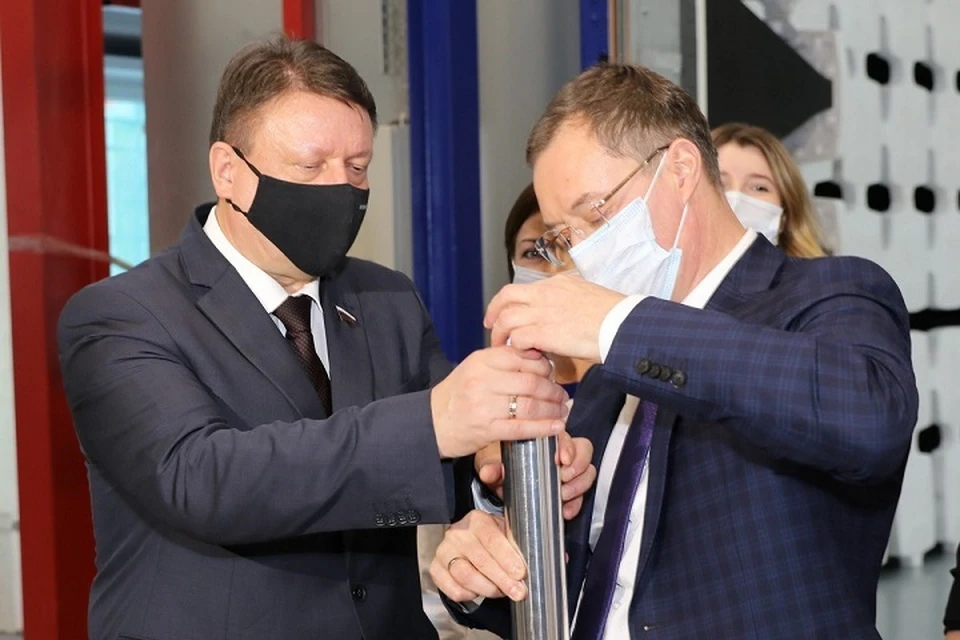 Олег Лавричев принял участие в церемонии закладки «Капсулы времени» будущему поколению сотрудников Нижегородского ЦСМ