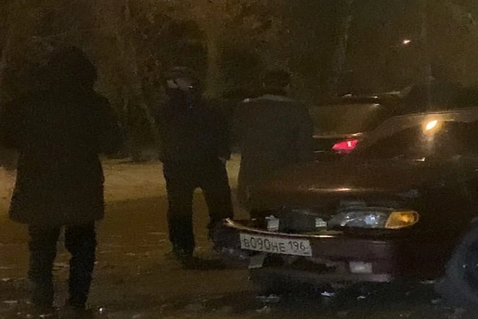 Участники аварии сами приехали в ГИБДД. Фото: скриншот с видео