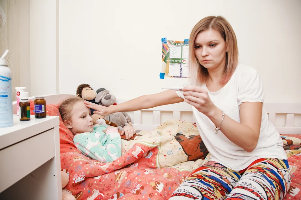 Гриппом заболели 4 ребенка в Ижевске. Фото: Сергей Грачев