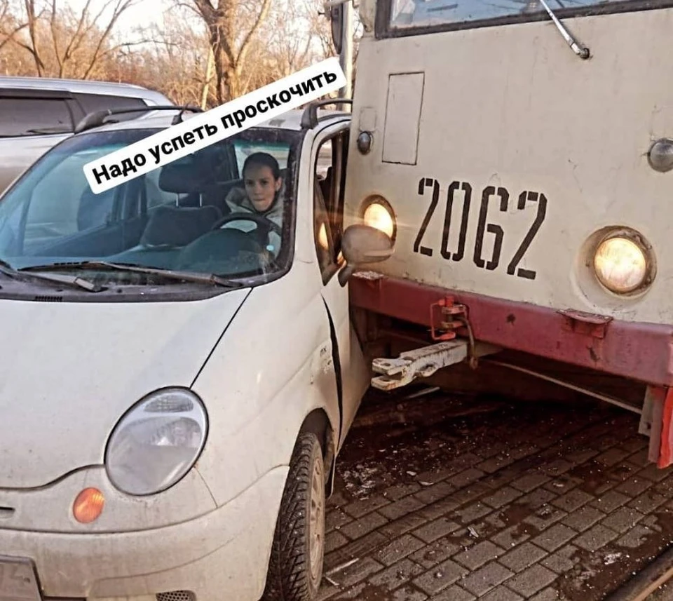 Замминистра транспорта выложил фото с аварией. Фото: Александр Егоров