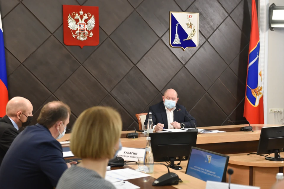 Аппаратное совещание губернатора фото: sev.gov.ru