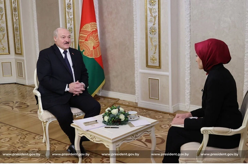 Лукашенко сказал, что власти Беларуси "не напрягаются" из-за строительства Польшей стены на границе. Фото: president.gov.by