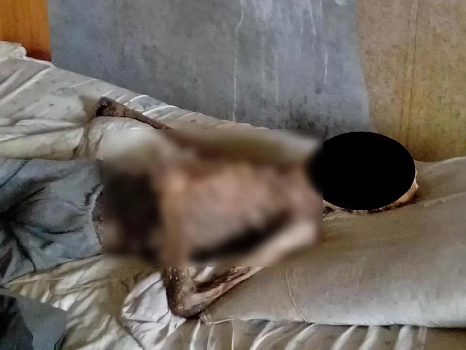 В Тольятти в квартире нашли мумию. Фото: Андрей Дербенев, Facebook