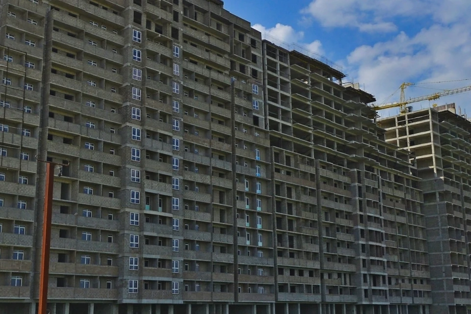 Проблемный ЖК «Мир» в Краснодаре планируют достроить к концу 2023 года Фото: krd.ru