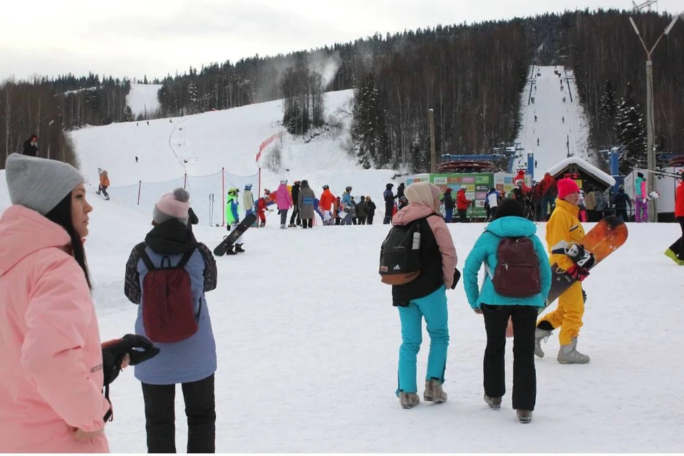 На байкальском курорте "Гора Соболиная" 18 декабря открылся горнолыжный сезон. Фото: Анна Садовникова.