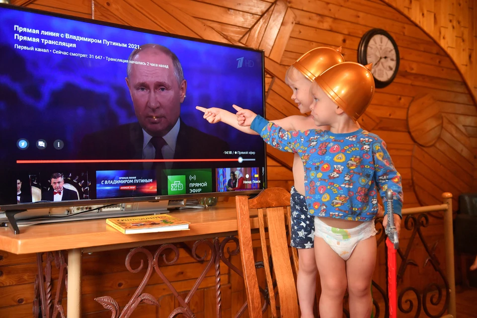 Прямая трансляция с президентом - событие, которого ждут многие