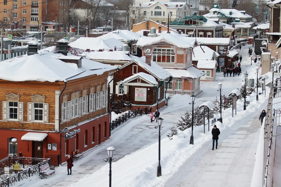 Небольшой снег ожидается в Иркутске 28 декабря