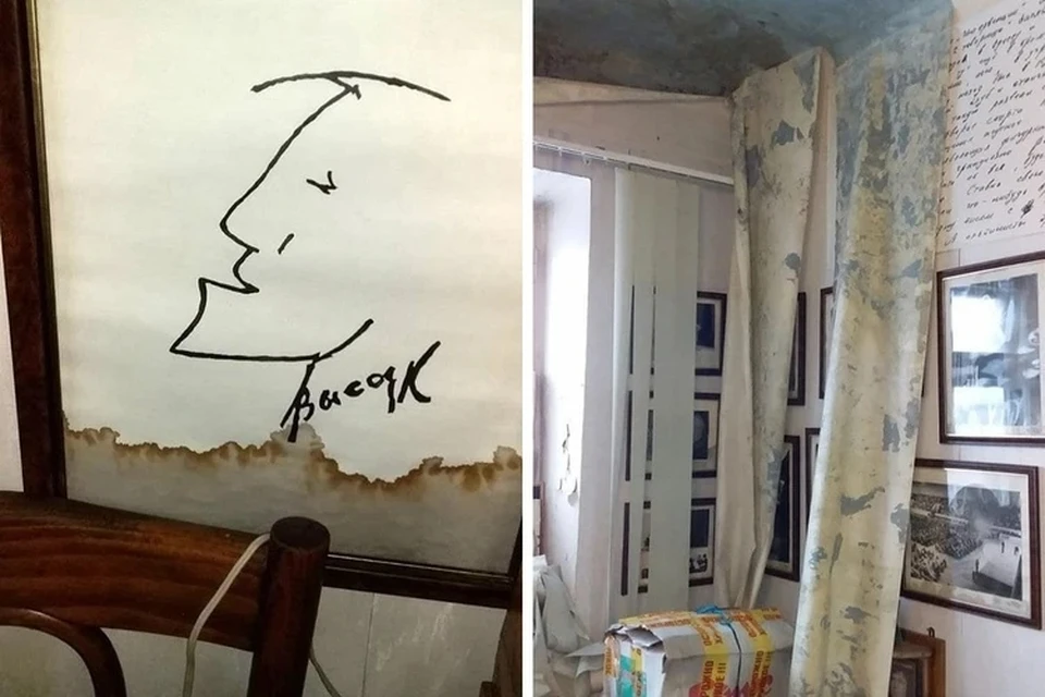 Из-за потопа экспозиция музея сильно пострадала. Фото: предоставлено "КП-Самара"
