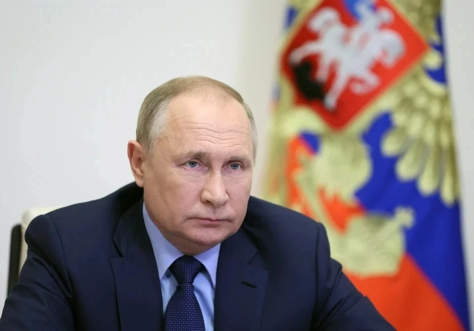 Президент России Владимир Путин призвал к диалогу в Беларуси. Фото: REUTERS