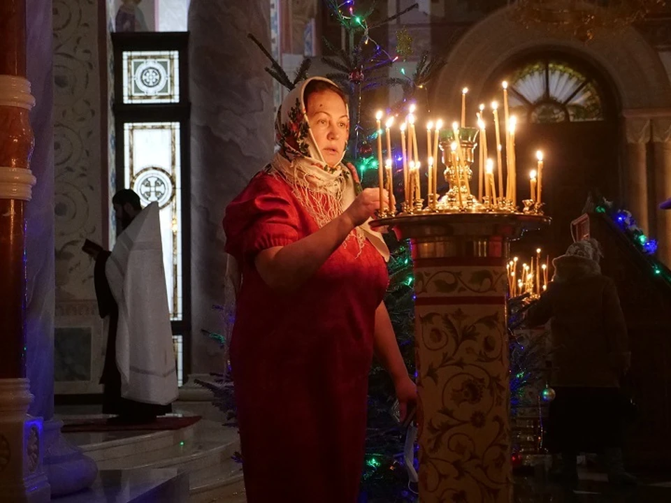 Рождественское богослужение прошло в Спасо-Преображенском соборе