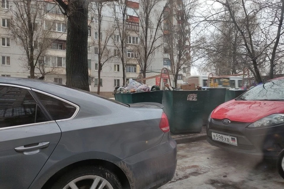 Жители жаловались на большие скопления отходов возле жилых домов. Фото: minstroy-dnr.ru
