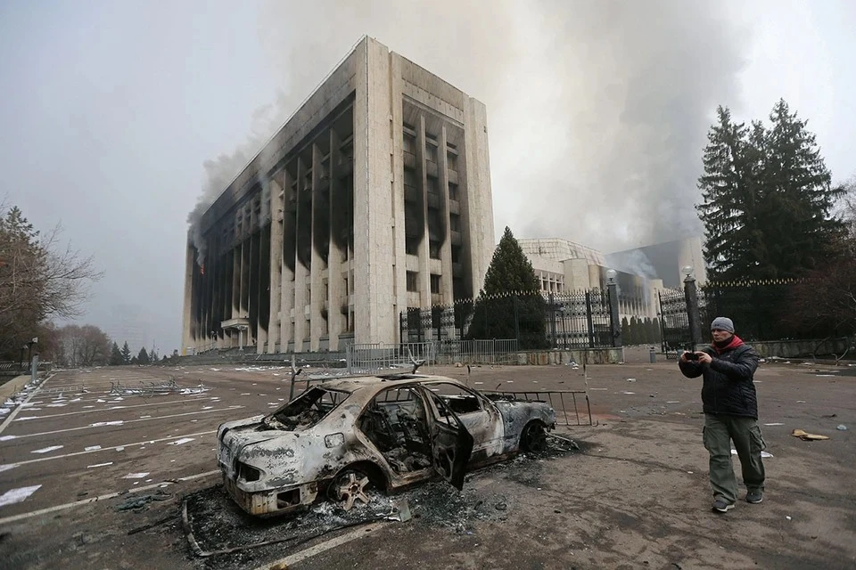 События в Казахстане обсуждали 10 января главы стран ОДКБ. Фото: REUTERS