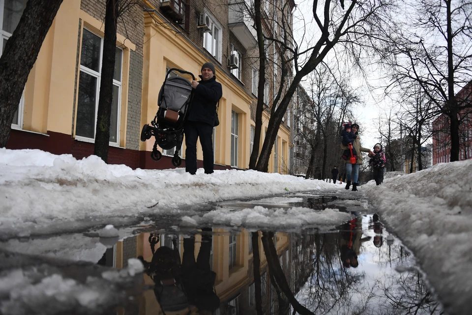 Днем 14 января воронежцев ожидают слякоть и лужи.