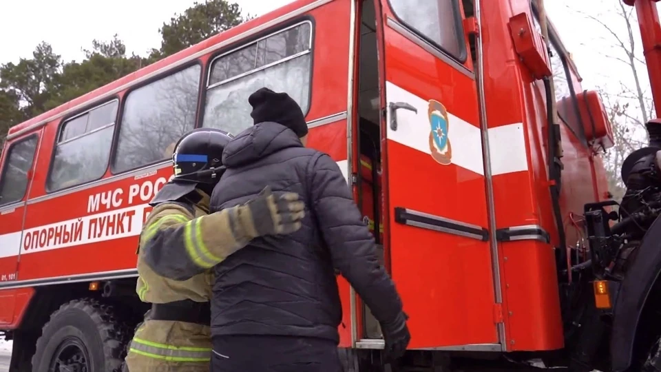 В Тюменской области действуют мобильные пункты обогрева.