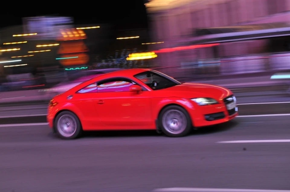 В Новосибирске Audi A6, арендованная для ПАТП-5, попала в аварию.