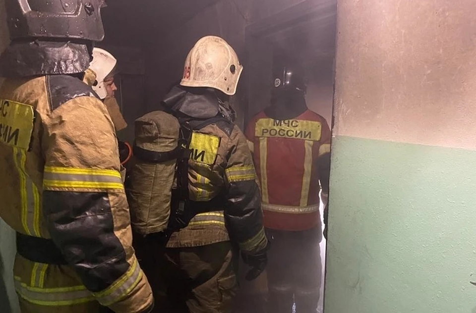 Площадь пожара составила 40 квадратных метров. Фото: ГУ МЧС по Свердловской области