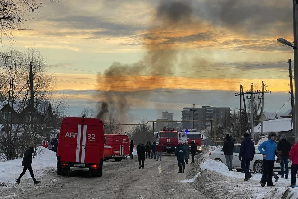 Пожар удалось потушить за 38 минут.