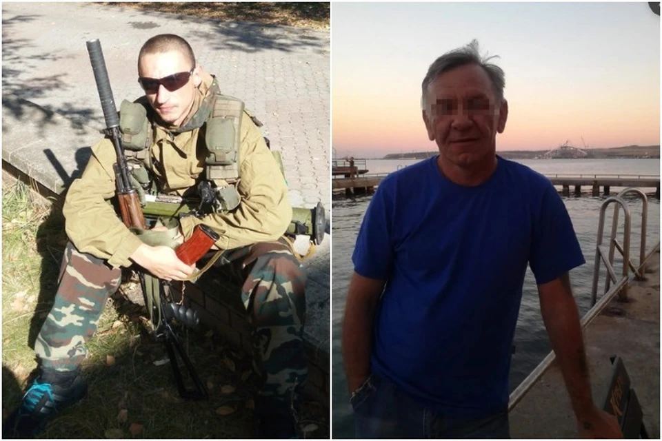 Оба киллера живут в Алуште, в прошлом были связаны с ДНР. Фото: страницы в соцсетях