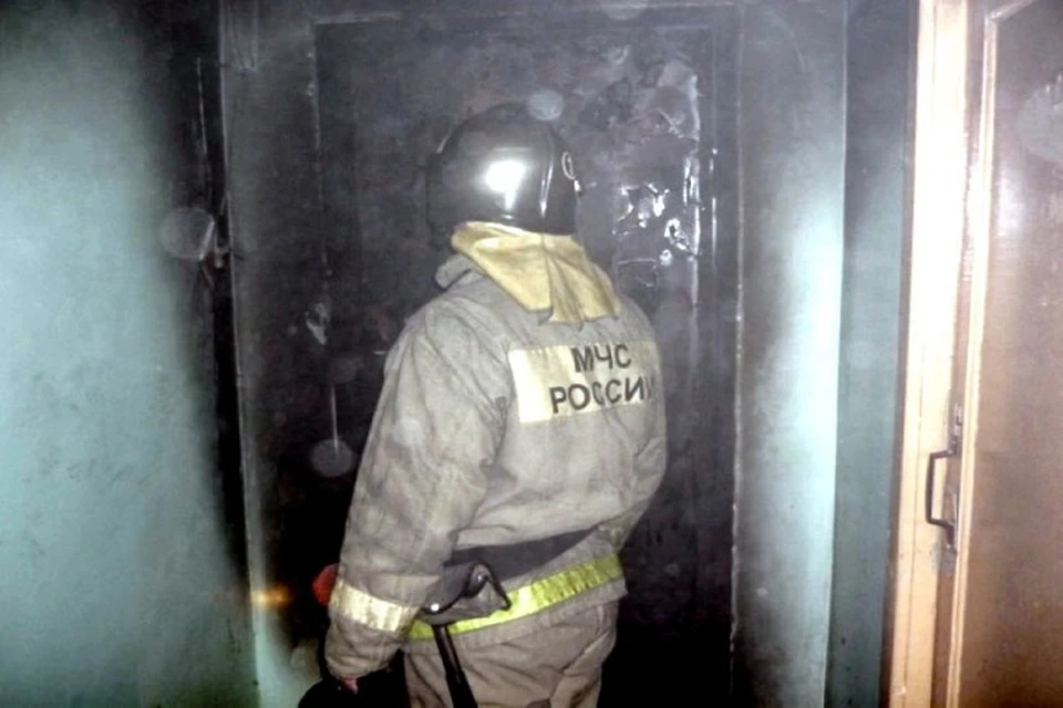На место оперативно приехали 11 человек. Фото: ГУ МЧС по Свердловской области